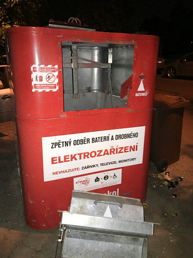 kontejner Asekol bez klapaky