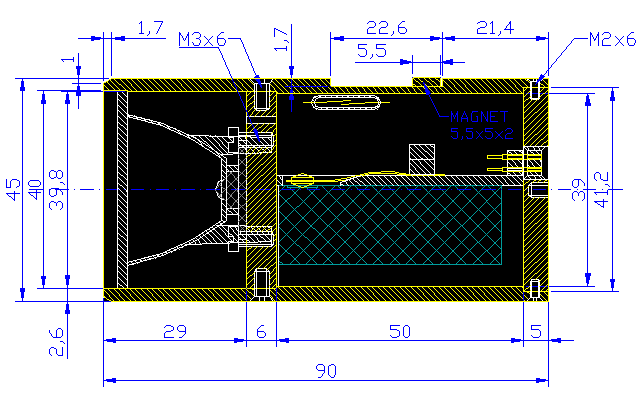 LED baterka-vkres