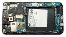 Samsung Galaxy S2 inside