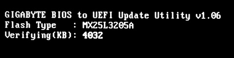 FlashEDI flashing the P67AD3B3.U1D image